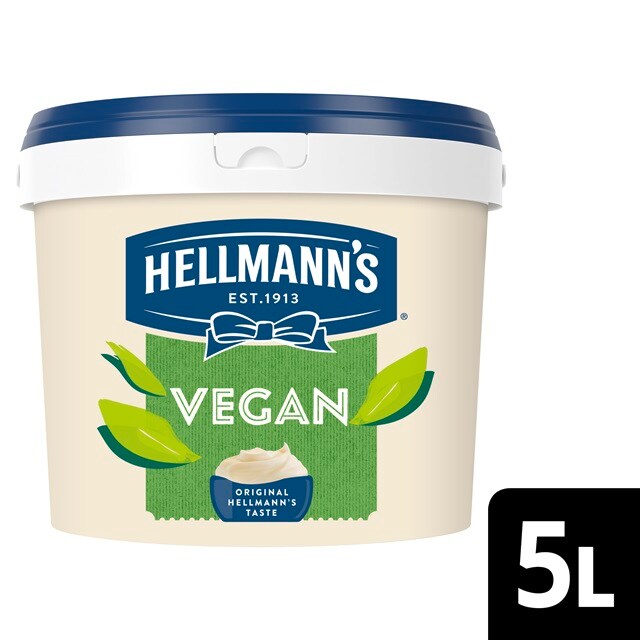 Hellmann's Vegan 4.92 kg (5L) - Hellmann’s Vegan is a mayo to serve any guest need.