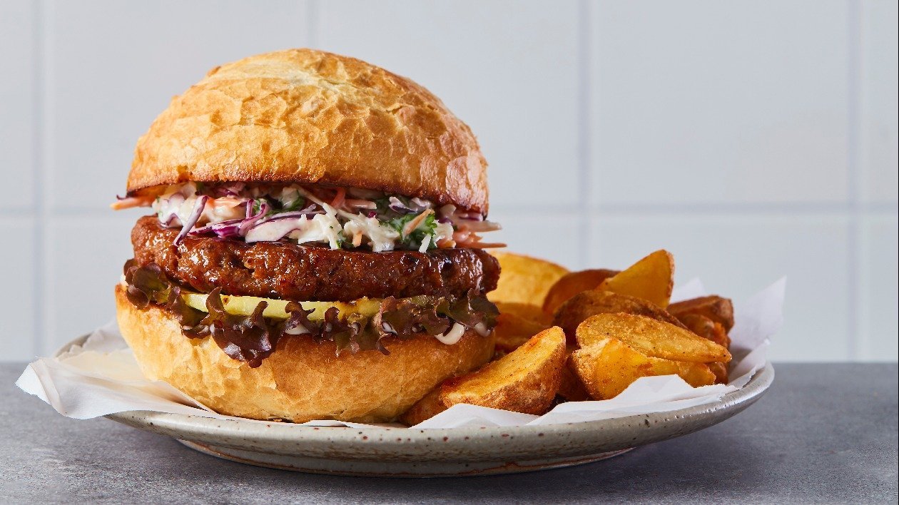 The Vegetarian Butcher BBQ Burger Recipe