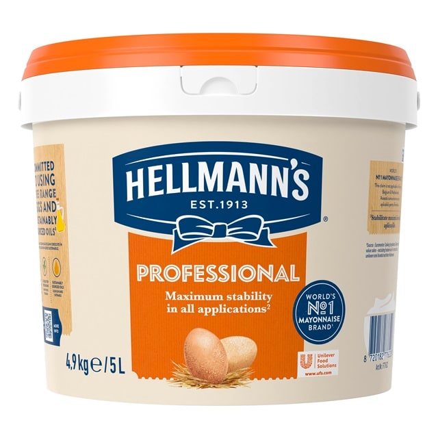 Hellmann's Professional 5L - Hellmann’s Professional delivers great performance in the toughest applications.