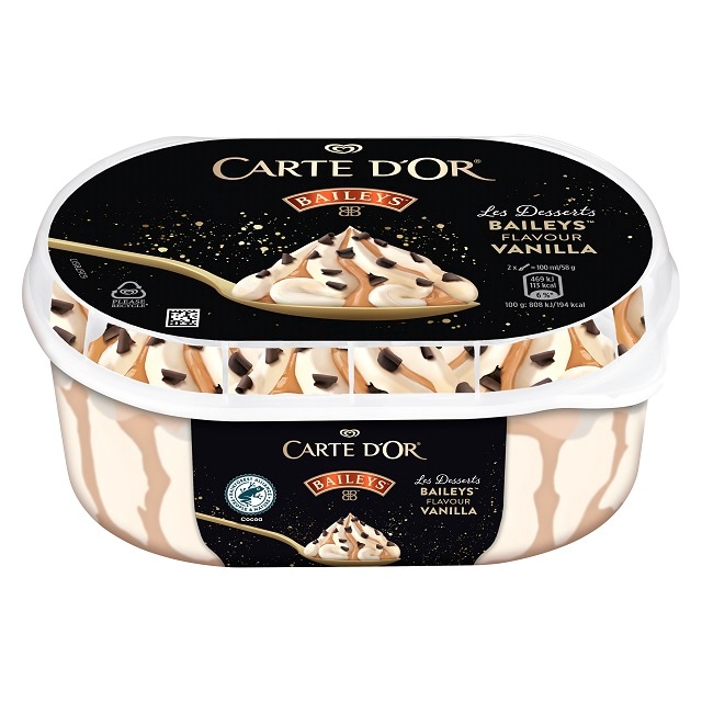 Carte D'or Ice Cream Dessert Baileys 825 ml - 