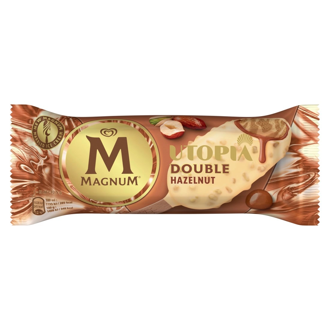 Magnum Utopia Ice Cream Sticks Double Hazelnut 3x 85 ml - 