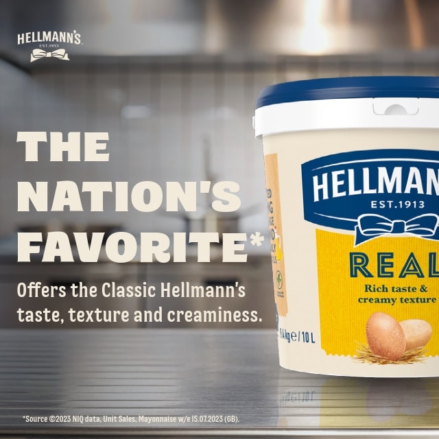 HELLMANN'S Real Mayonnaise 10L - Hellmann's is the best mayonnaise brand, made only with real ingredients. Delight your guests with our mayonnaise sauce