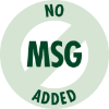 No MSG added